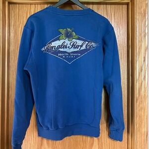 "Hanalei Surf Co" Crewneck Sweatshirt - Size M